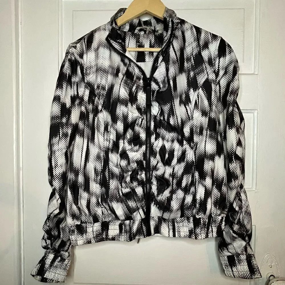 Calvin Klein Performance Jacket w/ Bow & Ruched Back Detail